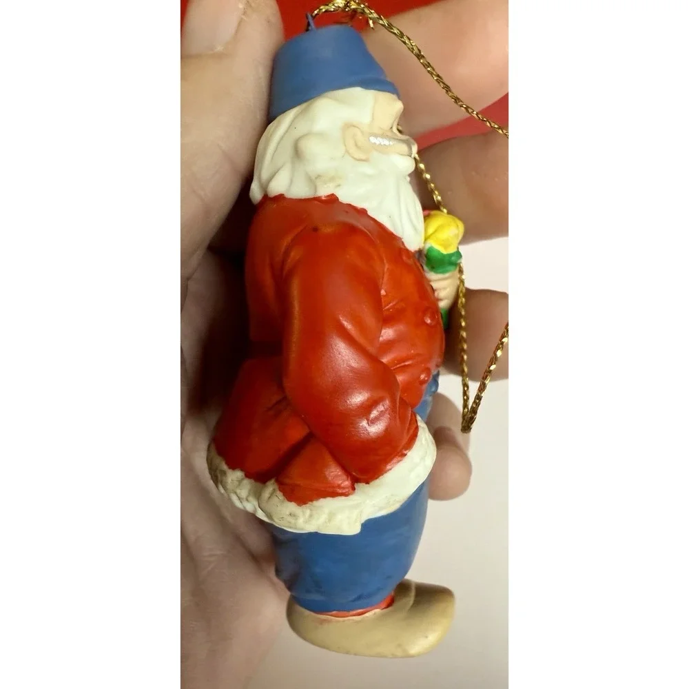 Danbury Mint HOLLAND Santa Around the World Christmas Ornament Santa‎ w Orig Tag